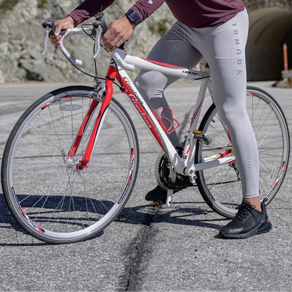 YoungLA light gray compression pants - Picture 1 of 11